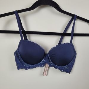 VICTORIAS SECRET DREAM ANGELS LINED DEMI SIZE 30 C